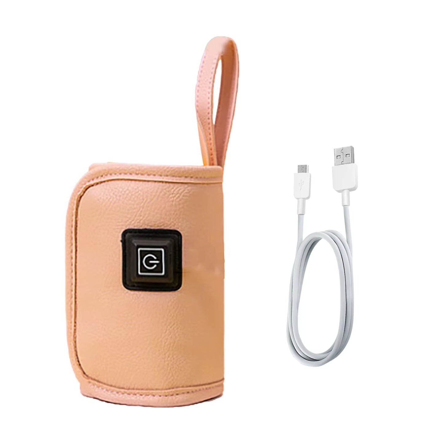USB Milk Water Warmer Travel Stroller Insulated Bag Baby Nursing Bottle Heater Safe Kids Supplies for Outdoor Winter